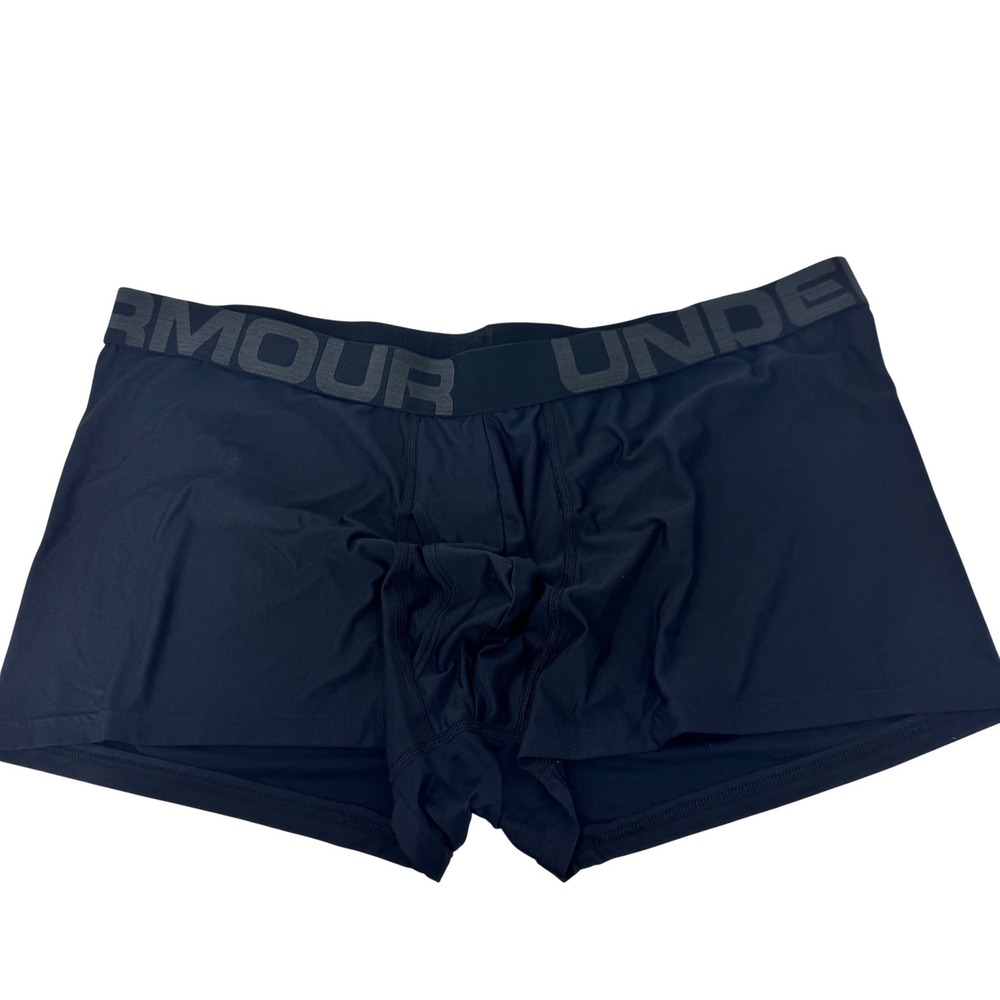 Under Armour Tech Boxer Briefs Men's 4XL Black Boxer Briefs Athletic Performance